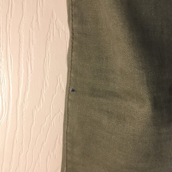 Green low rise Hollister cropped soft Jeggings - Picture 5 of 5